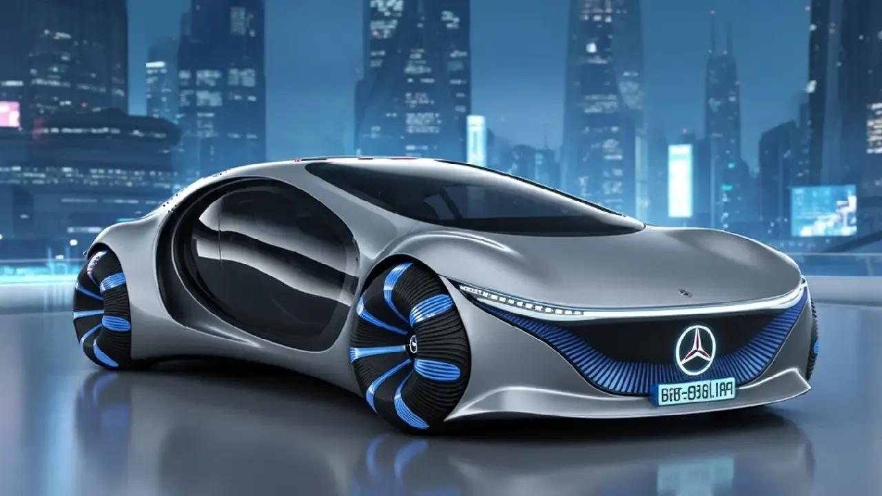 Mercedes Vision AVTR: The Car That Breathes