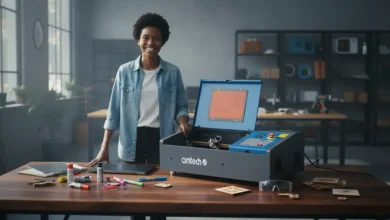 الدليل الهندسي الشامل لماكينة ليزر K40: التشغيل، الصيانة، والاحتراف