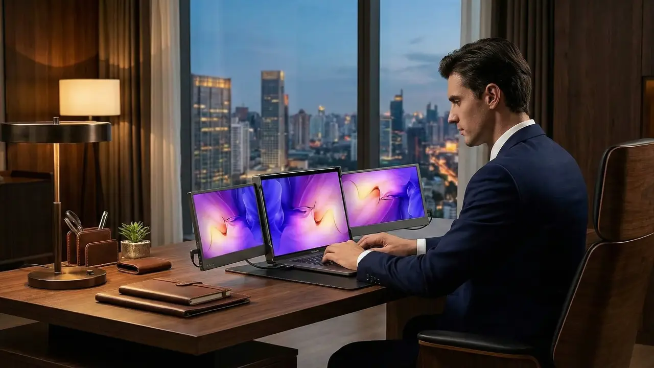 شاشات OFIYAA المحمولة: الثورة التقنية في عالم تعدد المهام والإنتاجية الرقمية