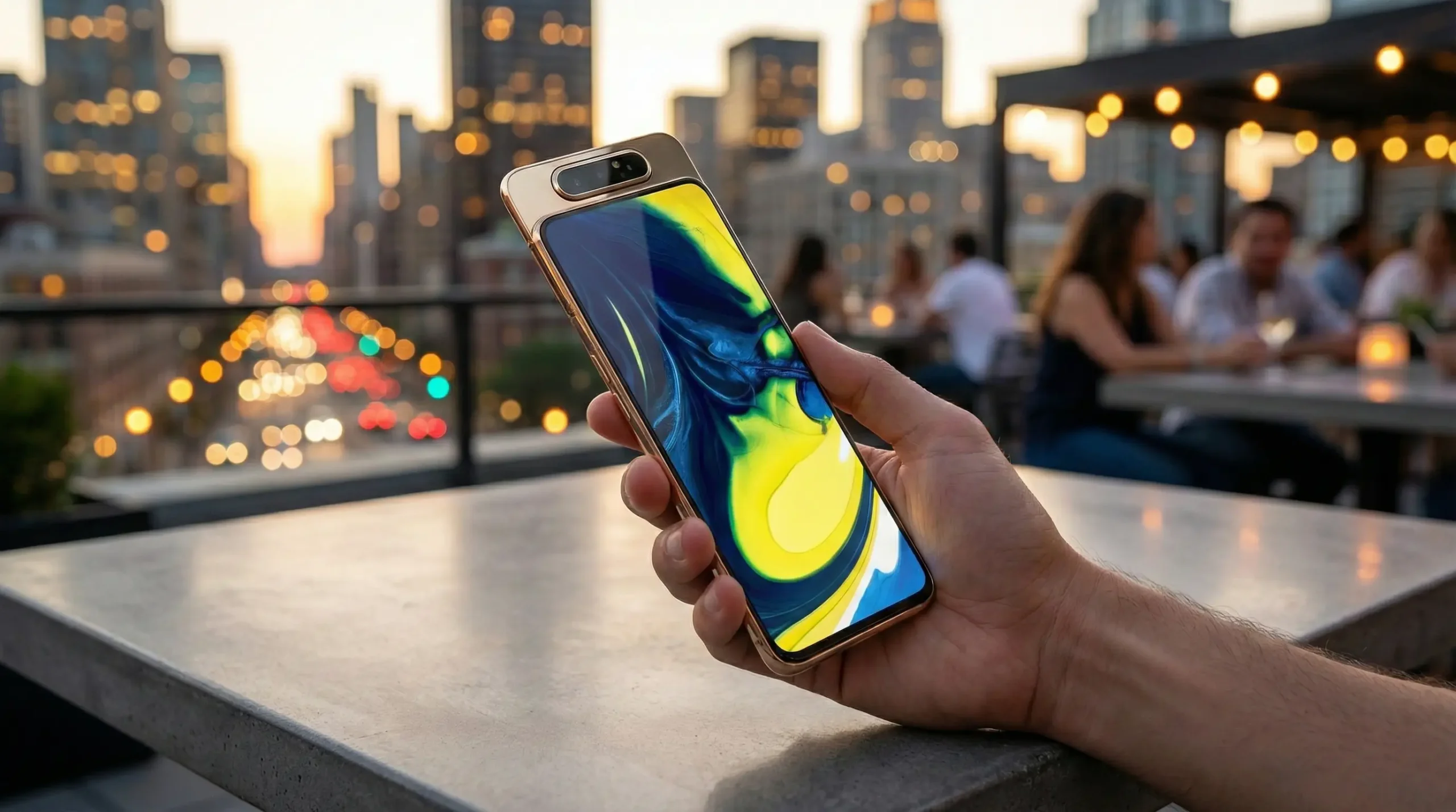 مراجعة Samsung Galaxy A80: هل تنجح تجربة الكاميرا الدوارة؟ (تقرير شامل)