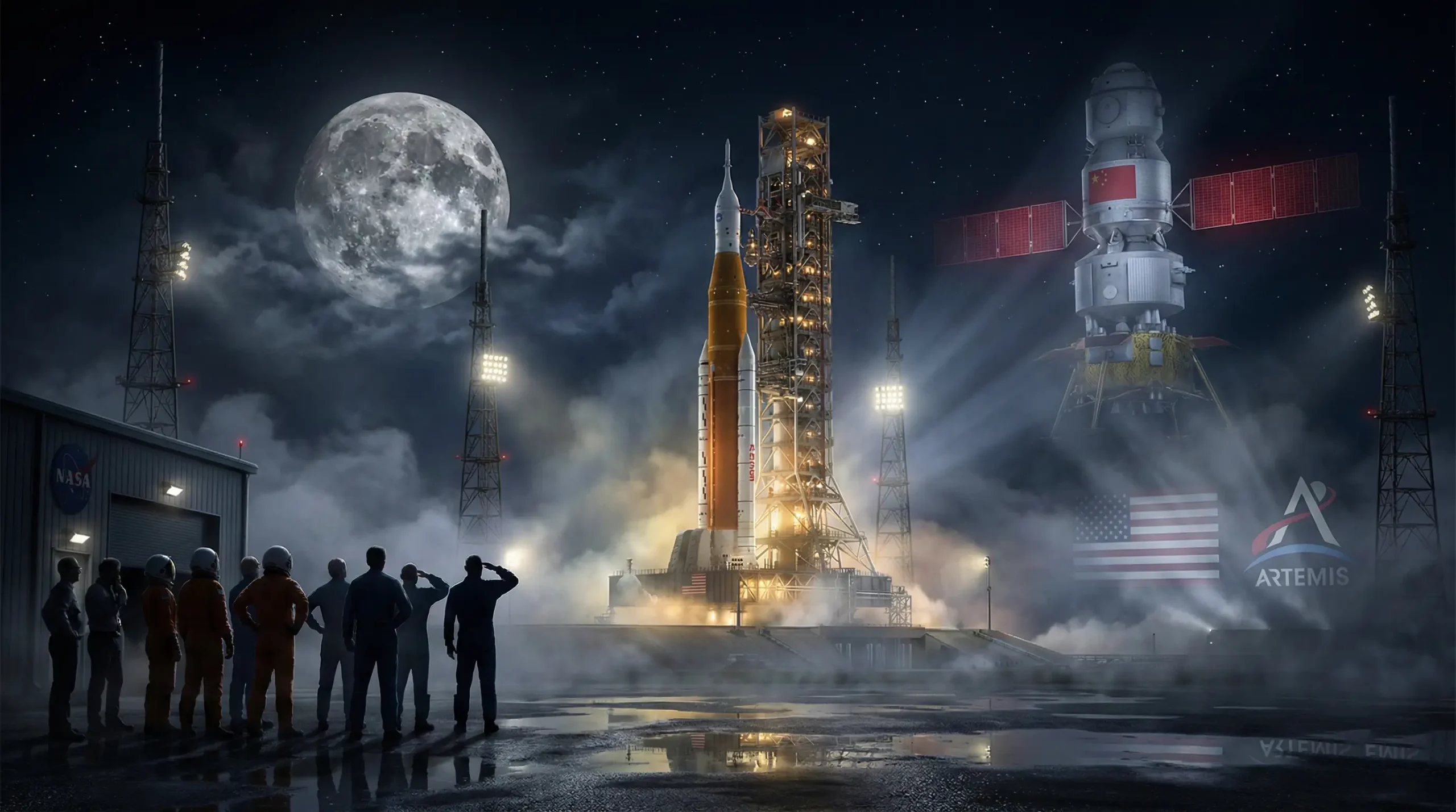 NASA’s Artemis Delayed: Will China Win the Race to the Moon?